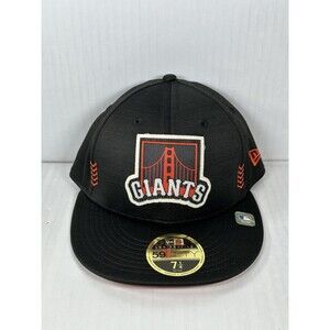 Size 7 1/4 New Era San Francisco Giants Clubhouse Low Profile 59FIFTY Hat Cap
